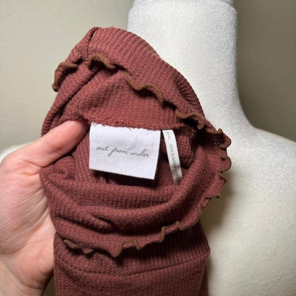 Out From Under Lettuce Edge Turtleneck - Picture 3 of 3